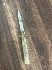 Kissing Crane Stiletto KC 48 Germany Genuine Stag Handles Lockback ROSTFREI