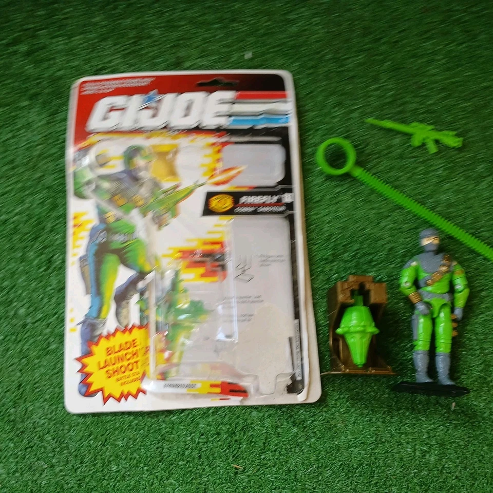1981 G.I. Joe Firefly A.F Complete W/Card Hasbro - Imagem 2 de 4