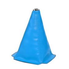 Car Shift Knob Dust Cover, Car Shift Boot, Leather Gear Shift Blue/Leather