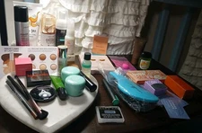 Lot of Makeup & Skincare Everything Pictured Some High end Full + Travel Sz