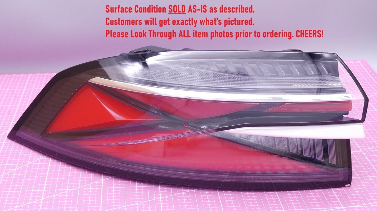 01/2024-2026 MG HS Taillight Tail Lamp LED Left White AS33 GENUINE