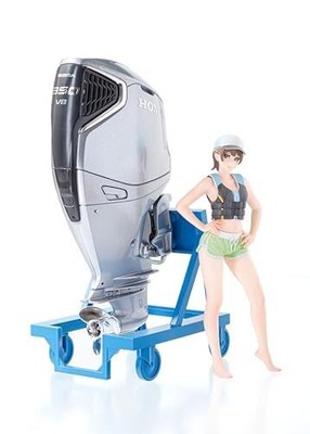 yaPLAMAX MF-88 Minimum Factory Minori with Honda Outboard Motor BF350 1/20