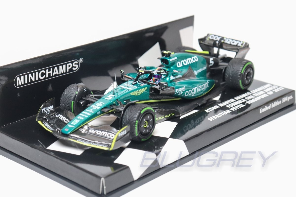 200台限定 Aston Martin AMR 22 #5 S.Vettel Aston Martin F1 AMR22 #5 Sebastian Vettel Abu Dhabi GP 2022