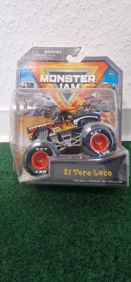 Monster Jam Monster Truck El Toro Loco Black 1:64 Spin Master Neu OVP
