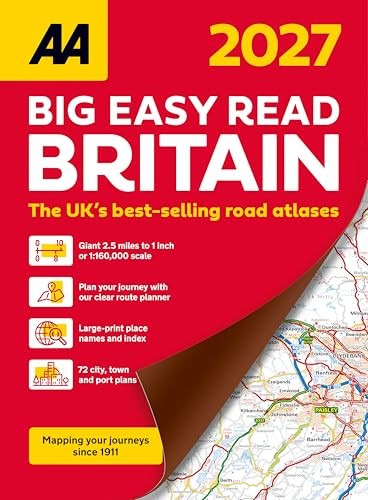 AA Big Easy Read Atlas Britain 2027 - Image 4