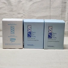 Lot 3 Avon Skin So Soft Flower Shave Set Razor Fresh & Smooth 2004 2006 