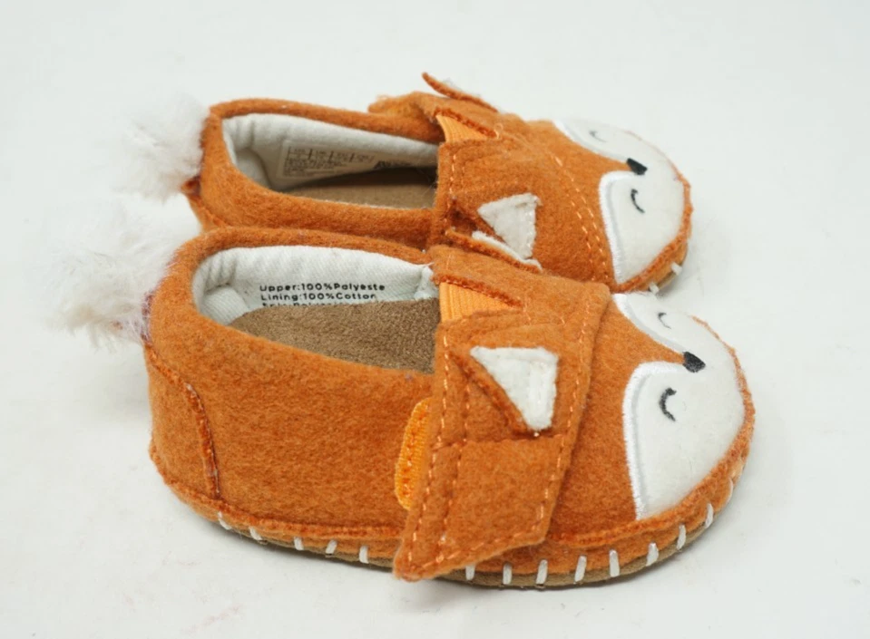 TOMS Luca Fieltro Naranja Cara de Zorro Bebé Niño Pequeño Talla 2 EDICIÓN LIMITADA 10012896 Foto 3 de 4