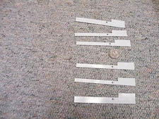 S DeSignS decals S Erie bay window caboose numbers 6 sheets  N119