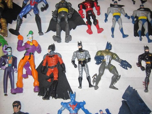 50+ PVC Batman Figures Batmobile Power Attack Action Heroes Aquaman Spiderman - Picture 11 of 12