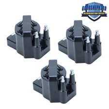 Ignition Spark Coil Pack Set of 3 Kit For 86-09 Buick Chevy Cadillac Pontiac V6
