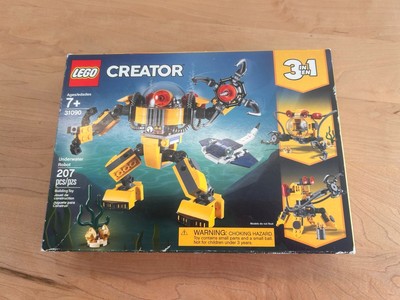 LEGO Underwater Robot LEGO Creator (31090) 207 pcs Retired