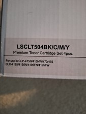 Toner Cartridge LSCLT504 Cyan/Yellow/Magenta for Samsung Laser Printers