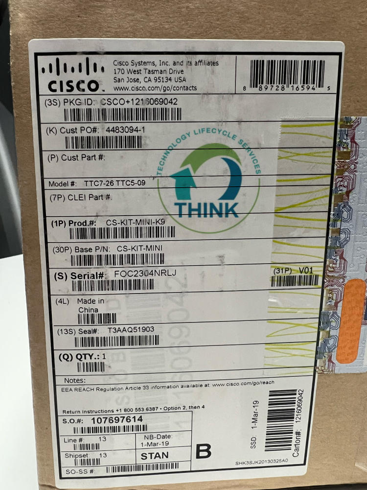 Cisco Webex Room Kit Mini (CS-KIT-MINI-K9) for sale online | eBay