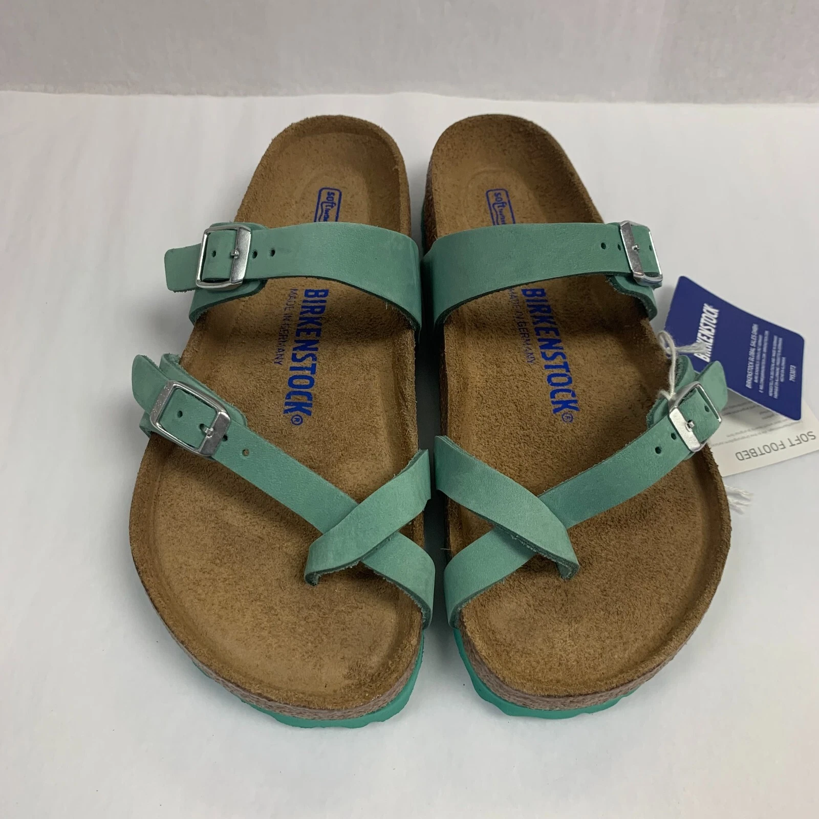 Birkenstock New w/ Box Mayari Beryl Nubuck Leather Soft Footbed Reg Select Size