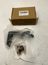 5 Pack of 4 Black Steel Heavy Duty Corner Brace Joint Angle Bracket 125x20x75mm