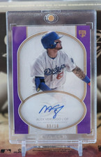 2018 Topps Definitive ALEX VERDUGO 2 RC Rookie On-Card Autos #/10 (2 Cards)