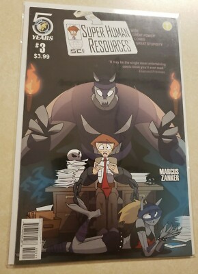 Super Human Resources Comic Book