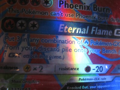 Pokemon GX Rule Card Game Brand New