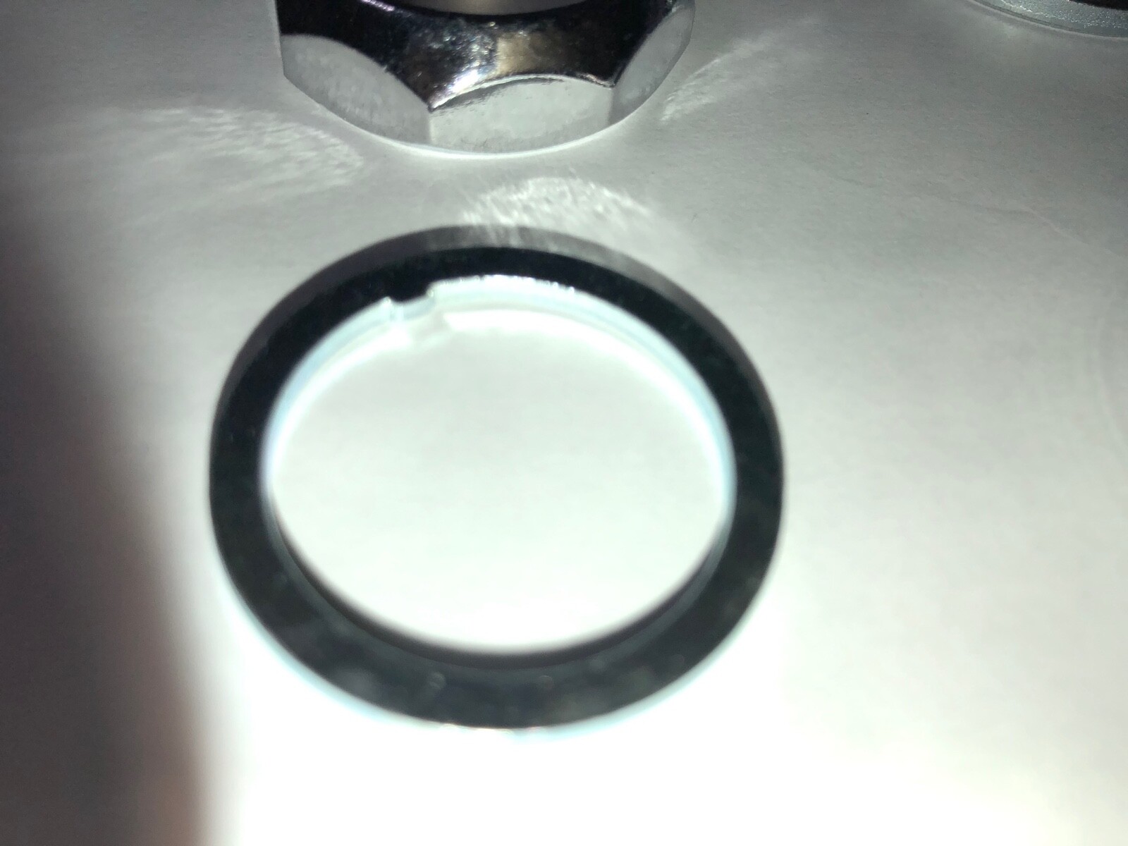 BICYCLE HEADSET chrome ONE INCH for early BMX , Columbia, Schwinn Cruiser bikes