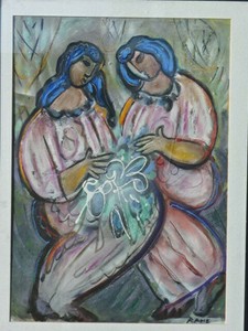 Historic Taos Artist Bill Rane Master Piece Original Oil On Paper Painting Ebay Historic Taos Artist Bill Rane Master Piece Original Oil On Paper Painting Ebay