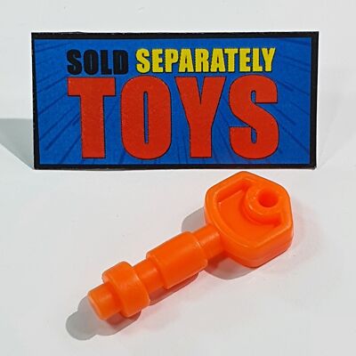 Vtg GI Joe HAVOC NOSE GUN 1986 H.A.V.O.C. vehicle orange front accessory part