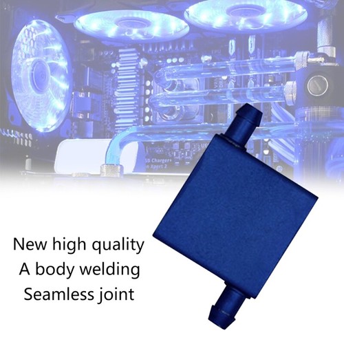 1.57x1.57x0.47in Aluminum Water Cooling Block for CPU Graphics Radiator Heatsink - Photo 6/8