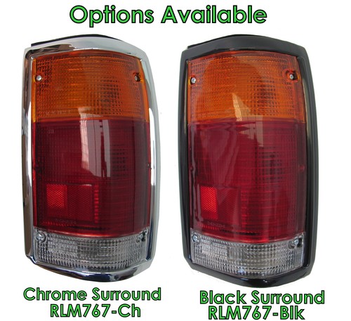 Left Rear Light with Black Surround for Mazda B2000 / B2200 1985-1998 - Picture 4 of 4