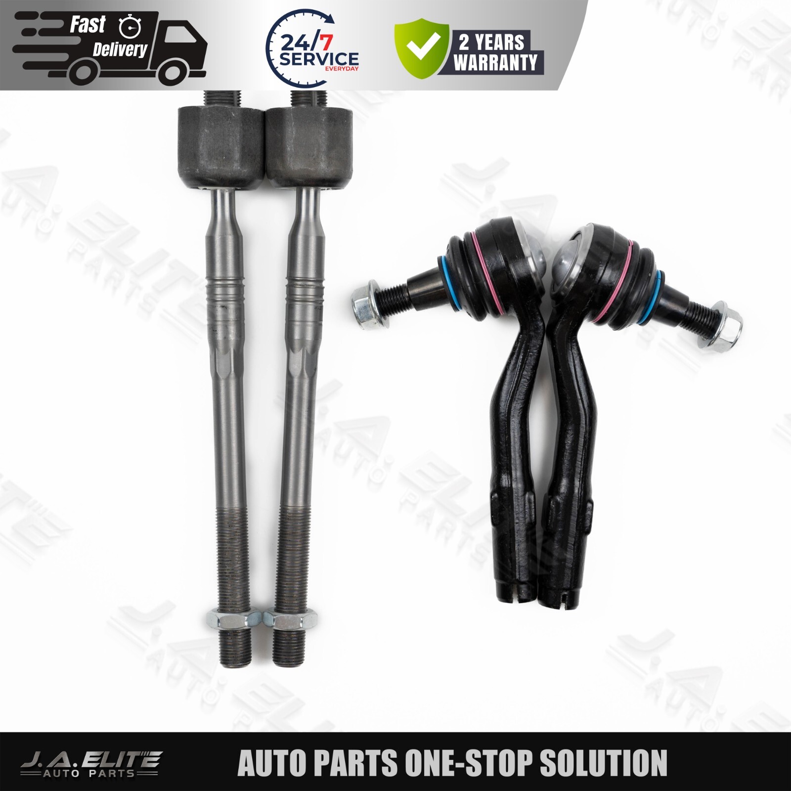 4pcs Inner &Outer Steering Ball Joint fit Rolls-Royce Phantom（2004-2013）