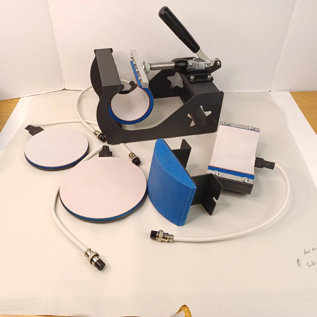 Heat press attachments lot Printmaking