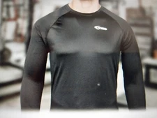 TKO Men's Performance Base Layer Quik Dry Shirt Fleece Lined  (Medium)