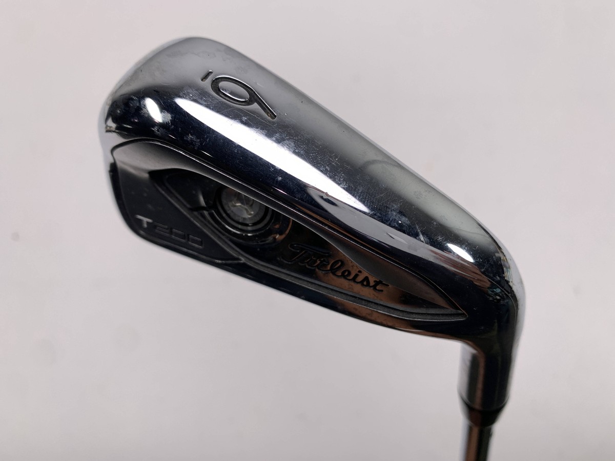 クラブ Titleist T200 PROJECT X 6.5 Titleist T200 Single 6 Iron Project X LZ 6.5 125g Extra Stiff