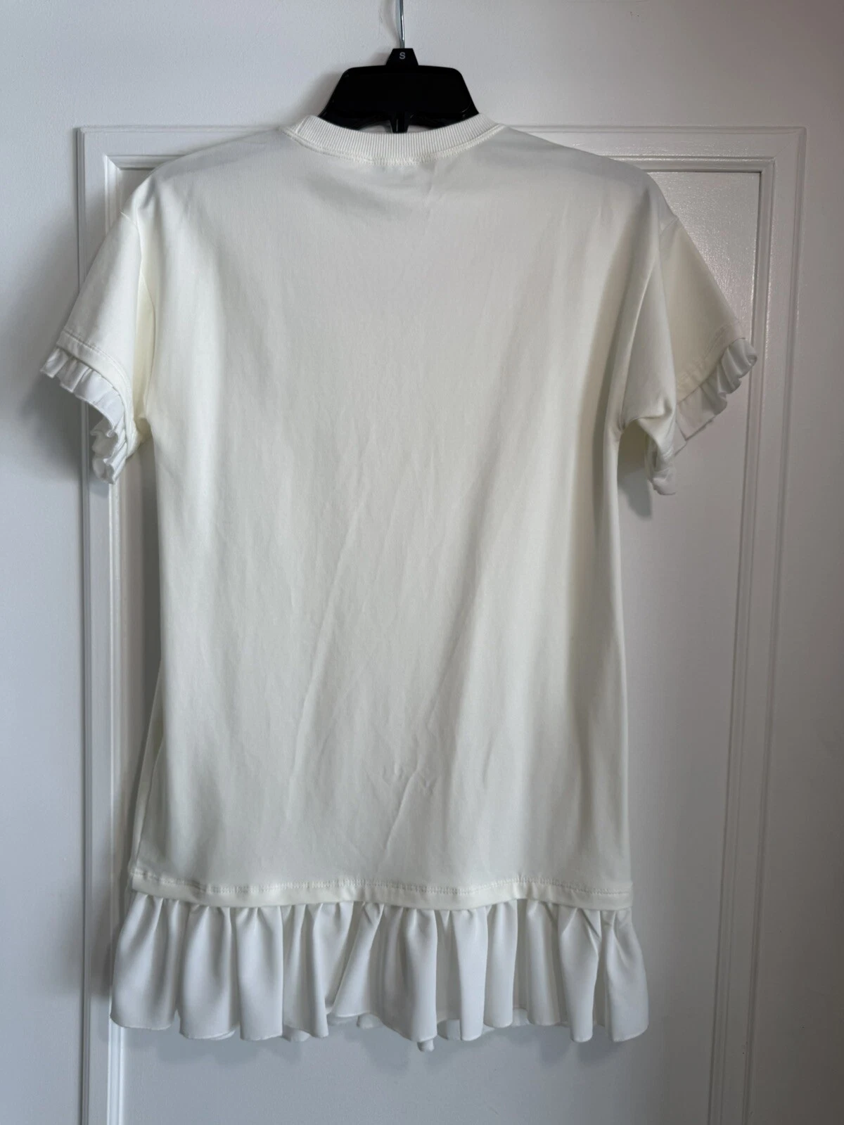 OFF WHITE Abito bambina Monnalisa bianco sporco taglia 10 Italia