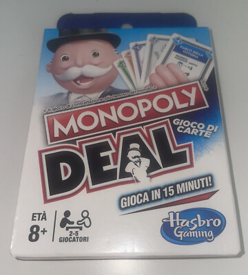 MONOPOLY DEAL SPIEL Kartenspiel HASBRO GAMING Neu Original Sammlung
