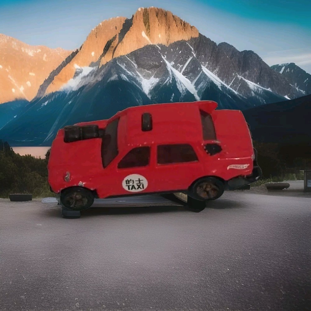 2015 Hot Wheels - Time Attaxi - DHP23 - Red