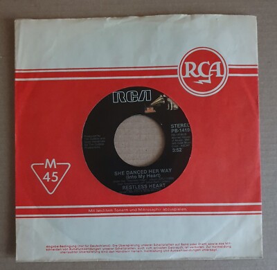 Restless Heart - Heartbreak Kid / She Danced Her Way 7''-1985-PB-14190-gut 