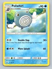 Carta Pokemon 2017 Sole e Luna Poliwhirl 31/149