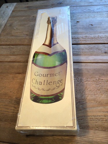 Vintage 1984 Gourmet Challenge Trivia Game A Test of Palate & Mind New (Other) - Picture 2 of 9
