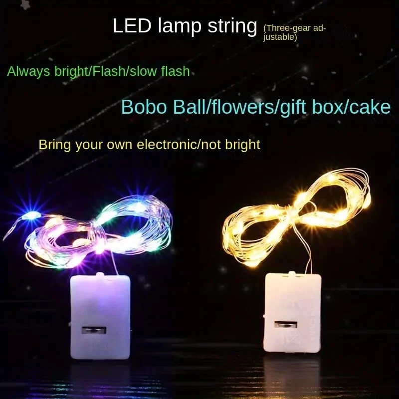 2 piece of LED mini lights,Suitable for home decorating Christmas switch control - Image 3 of 4