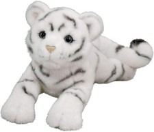 Douglas 4523 Zahara White Tiger Cub Deluxe Plush Stuffed Animal 20" Tags New