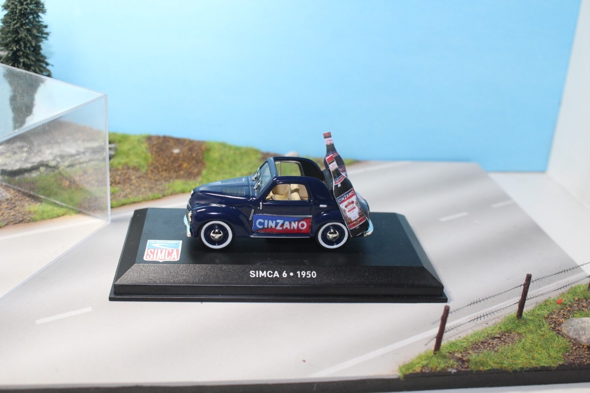 NOREV SIMCA VEDETTE Dépanneuse N34 1958 & Caravane Hénon Echelle 1:43
