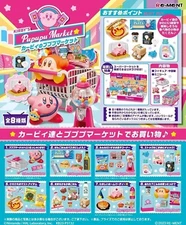 RE-MENT Kirby's Pupupu Market Miniature Figure 8 Types Complete Set