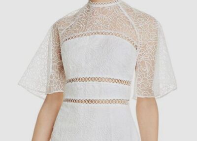 $230 Keepsake Women's White Awaken Lace A-line Midi Dress Size US XS | eBay