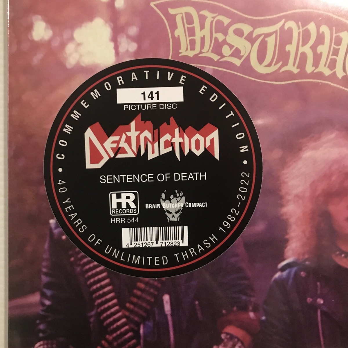 独LP Destruction Sentence Of Death    HRR544 High Roller Records 未開封 /00260 Destruction – Sentence Of Death LP 2022 High Roller – HRR