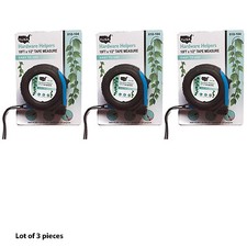 Tape Measure w/Rubber Grip - 10ft x 1/2" - Lot of 3 Pieces - 010-104 - NEW