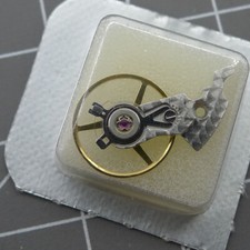 Silver Carved Complete Balance Wheel with Splint for Movement ETA 2824 2834 2836