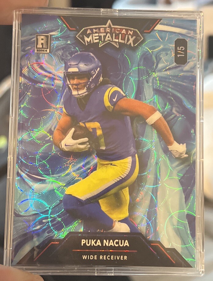 Puka Nacua Blue Kaleidoscope American Metallix 1/5