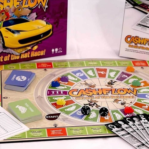 Cashflow Board Game Rich Dad Poor Dad Robert Kiyosaki AU - Picture 3 of 11