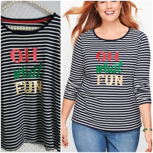 talbots christmas tops