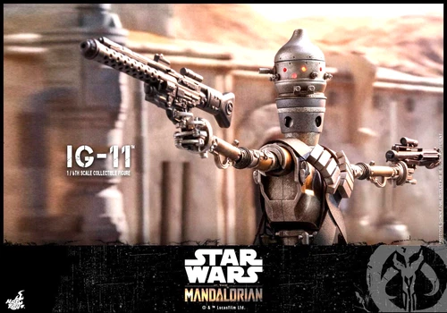Hot Toys STAR WARS IG-11 NEW Shipper Sealed  - 1:6 SCALE TMS008 THE MANDALORIAN