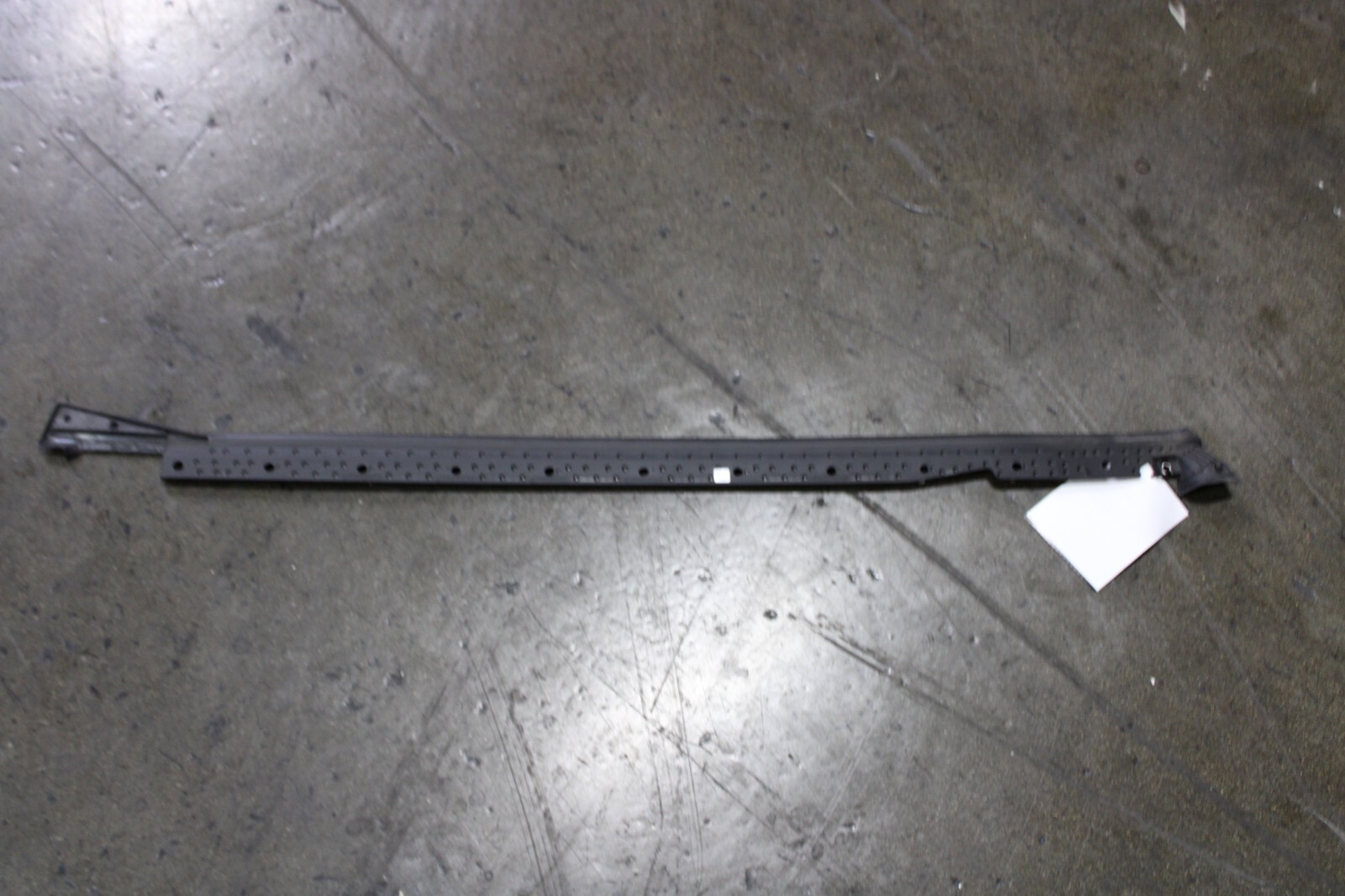 Lamborghini Huracan Spider, RH Outer Door Glass Scraper, Used, P/N 4T7837478A